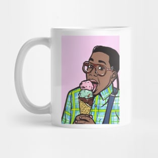 Steve Urkel Ice Cream Mug